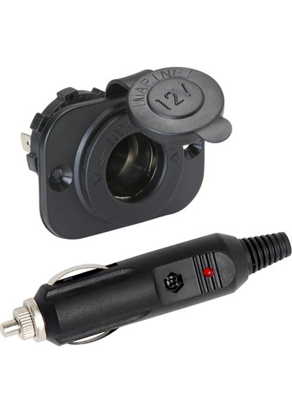 Marin Tekne 12V Şarj Soketi + Fiş ile Birlikte