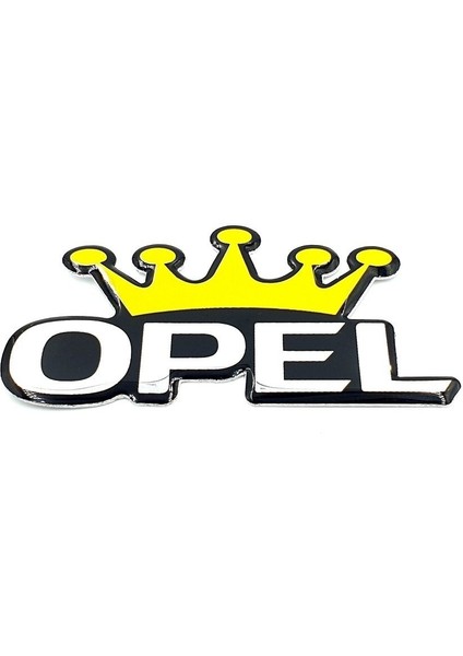 Opel Taç Alüminyum Pleksi Arma - Opel Arma modelleri