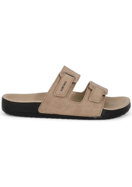 2021-BAHAMA-16 Unisex Tam Anatomik Terlik - NKT02021-KUM-35