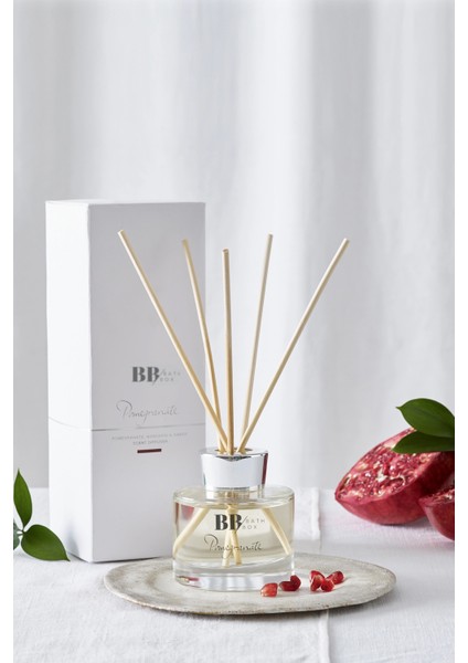 Bathbox Pomegranate Oda Kokusu, Çubuklu Oda Kokusu, Reed Diffuser 120 ml