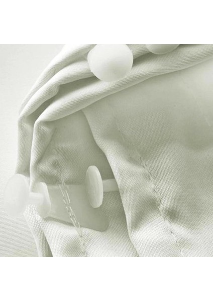 Lüks 1.Sınıf Eleganse Krem Saten Güneşlik Perde En X Yükseklik Ölçülerle