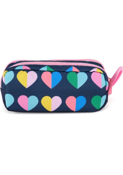 United Colors Of Benetton. Mini Kalp Desenli Çift Bölme Kız Çocuk Kalemlik fırsatları