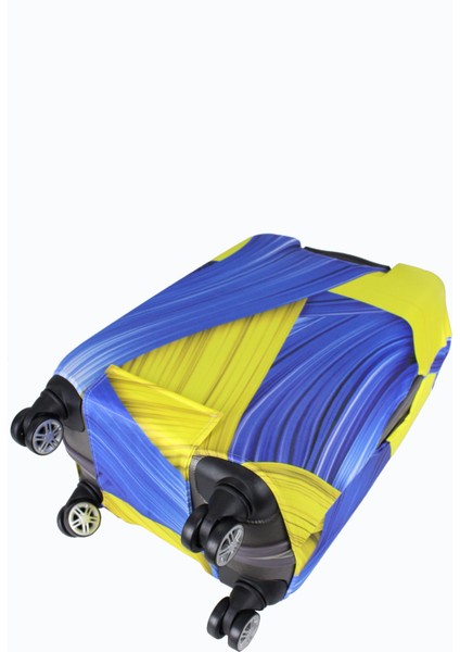 91 Mavi Gökkuşağı Valiz Kılıfı, Bavul Kılıfı - Mavi Gökkkuşağı 91 fırsatları