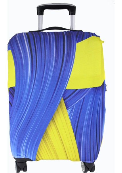 91 Mavi Gökkuşağı Valiz Kılıfı, Bavul Kılıfı - Mavi Gökkkuşağı 91 indirimleri