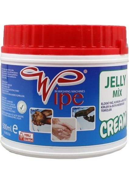 Wıpe Jelly Mıx El Temizleme Kremi 1/2 kg