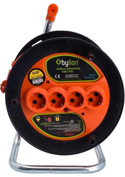 Seyyar Kablo 3x1.5 mm 50 mt (MK5015)