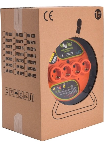 Seyyar Kablo 3x1.5 mm 50 mt (MK5015)