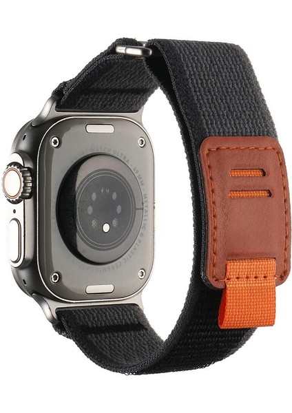 Apple Watch Ultra / Ultra 2 49 mm Uyumlu Kordon Yeni Seri Trail Loop Naylon Örgü Kayış Cırt Cırtlı