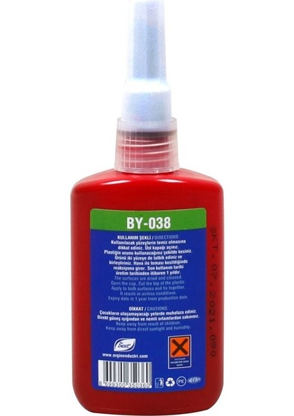 BY038 Yüksek Kuvvet Kenetleyicisi 50 ml fiyatları