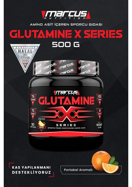 Glutamıne x Series 500 G Portakal Aromalı