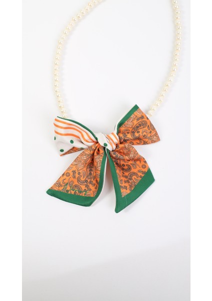 Çift Desenli Kısa Twilly 5X49 cm