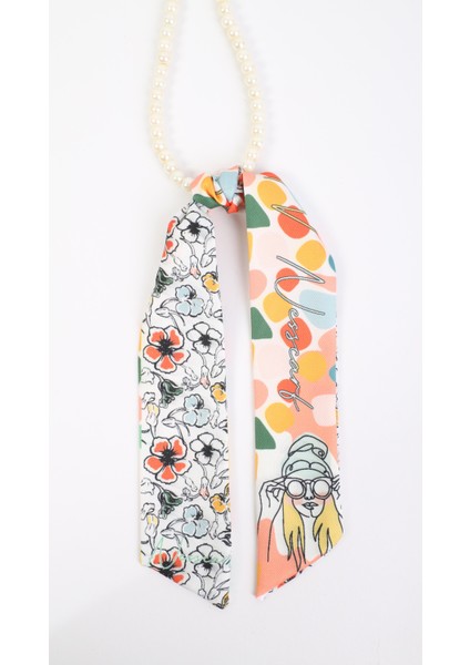 Çift Desenli Kısa Twilly 5X49 cm