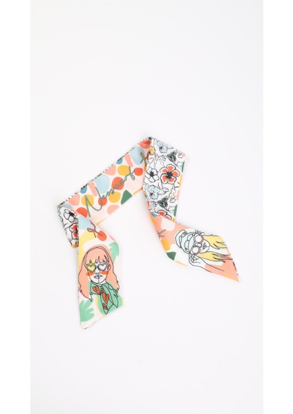 Çift Desenli Kısa Twilly 5X49 cm modelleri