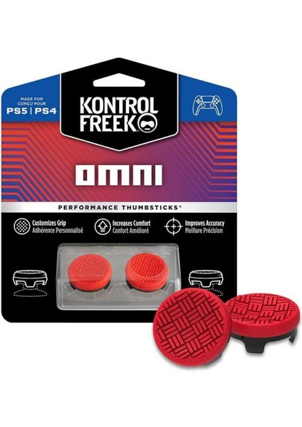 Omnı Kontrolfreek Ps5 Ps4 Uyumlu Analog Başlık Thumbsticks
