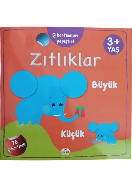 Çıkartmalı Etkinlik Kitabım 2'li Set Zıtlıklar