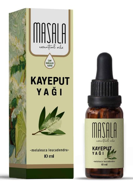 Saf Kayeput Yağı 10 Ml. - (Cajeput Essential Oil)