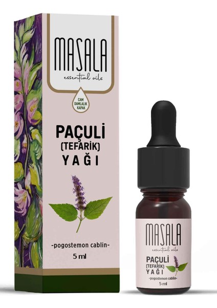 Paçuli (Tefarik) Yağı 5 ml - (Patchouli Essential Oil)