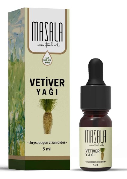 Vetiver Yağı 5 ml - (Vetiver Essential Oil)