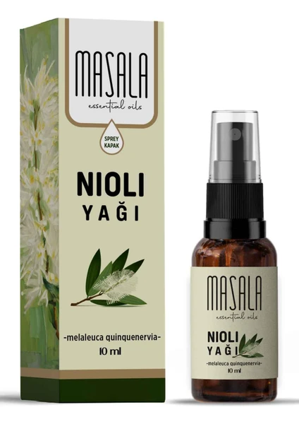 Nioli Uçucu Yağı %100 Saf Özel Sprey Başlıklı Seyreltilmemiş (Niaouli Essential Oil)