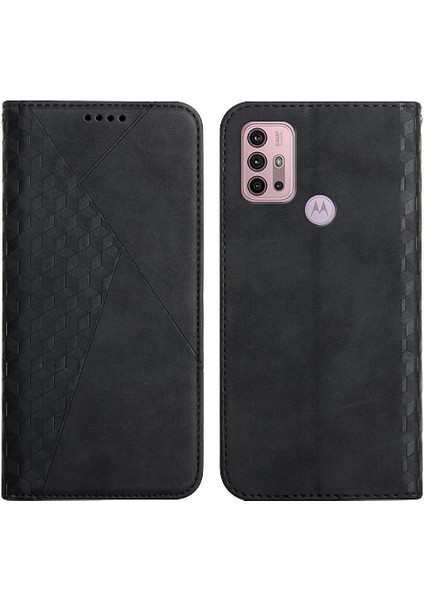 Uyumlu Motorola Moto G10/G10 Güç Cüzdan Kılıf (Yurt Dışından)