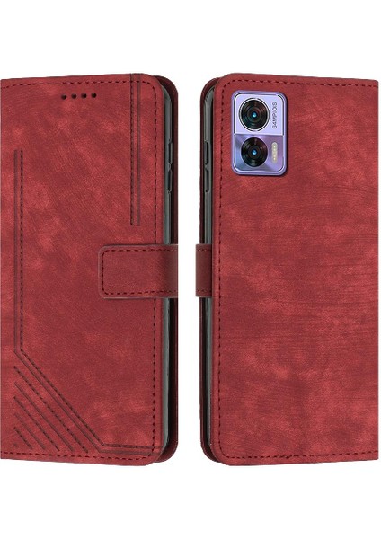 Uyumlu Motorola Kenar 30 Neo Cüzdan Kılıf (Yurt Dışından)