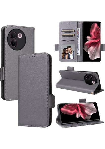 Vivo V30E 5g Manyetik Yan Toka Kart Yuvaları Tutucu Cüzdan Pu (Yurt Dışından) indirimleri