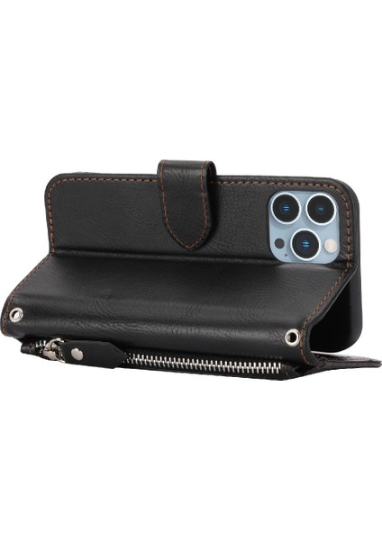 Iphone 11 Için Flip Case Pro Max Pu Deri Manyetik Kapatma Anti Scratch (Yurt Dışından)