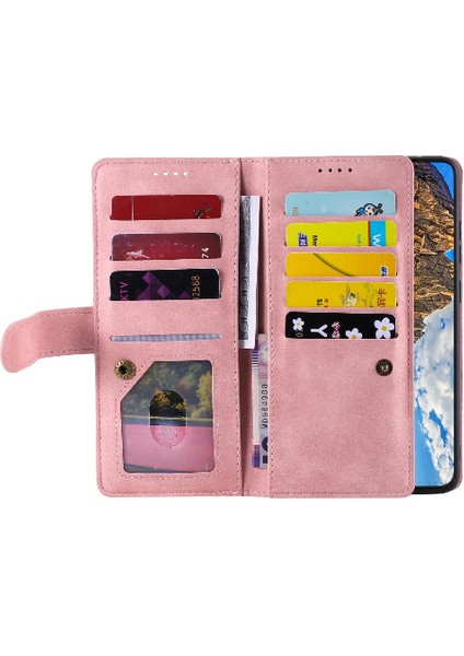 Xiaomi 13 Lite Için Flip Case Cüzdan 9 Kart Yuvaları Kickstand Pu Deri (Yurt Dışından) fırsatları