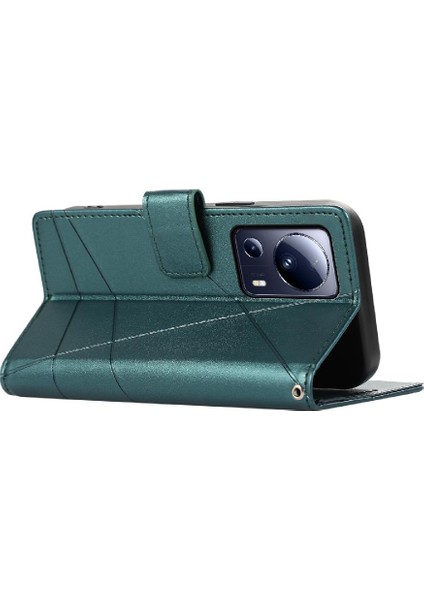 Xiaomi 13 Lite Için Flip Case Kickstand Şok Emici Üç Kart Yuvaları (Yurt Dışından) indirimleri