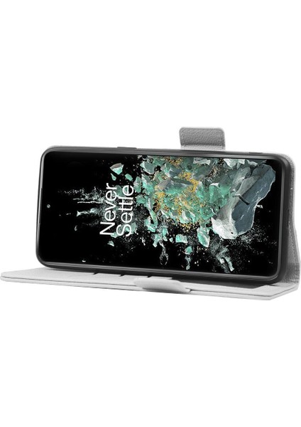 Oneplus 10T Için Kılıf Cüzdan Yan Toka Pu Deri Kart Yuvaları Tutucu (Yurt Dışından) fırsatları