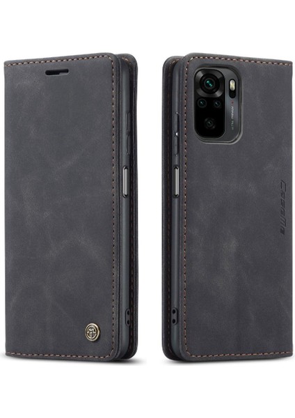 Xiaomi Redmi Için Flip Case NOTE10 4g/not 10S Flip Folio Kitap Kılıf Kart Pu (Yurt Dışından)
