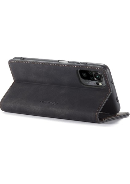 Xiaomi Redmi Için Flip Case NOTE10 4g/not 10S Flip Folio Kitap Kılıf Kart Pu (Yurt Dışından)