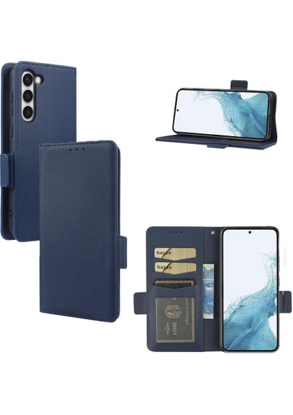 Samsung Galaxy S23 Pu Deri Kart Yuvaları Tutucu Cüzdan Yan (Yurt Dışından)