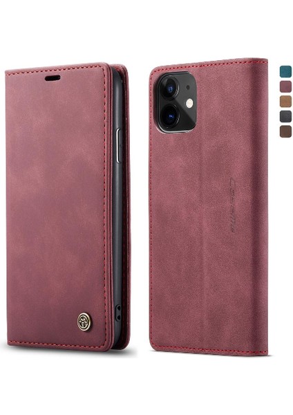 Iphone 11 Için Flip Case Folio Kitap Manyetik Kapatma Darbeye Vaka (Yurt Dışından)