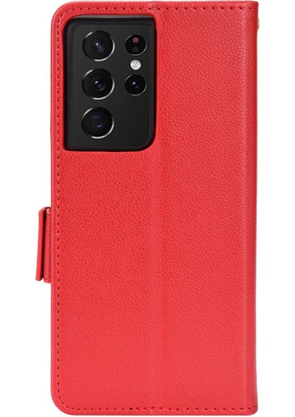 Samsung Galaxy S21 Ultra Pu Deri Yan Toka Kart Yuvaları Tutucu (Yurt Dışından) fiyatları