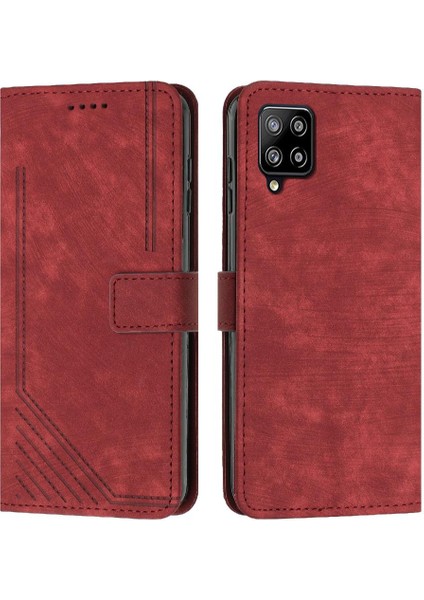 Uyumlu Samsung A22 4G/M32 4G/F22/M22 Cüzdan Kılıf (Yurt Dışından)