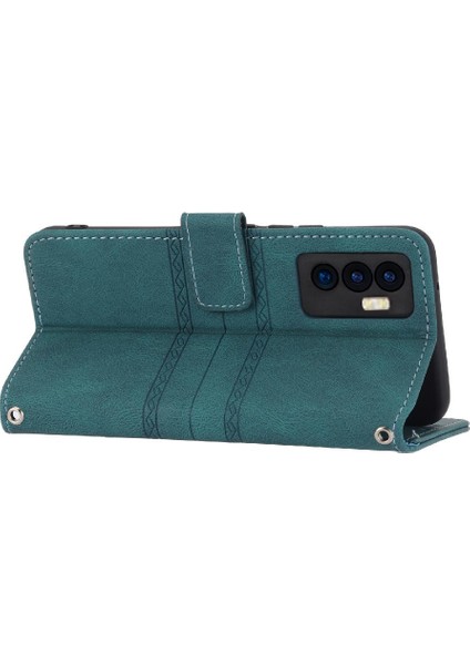 Vivo V23E 5g Manyetik Kapatma Için Flip Case Cüzdan Kılıf Pu Deri (Yurt Dışından) indirimleri