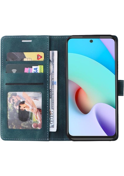 Xiaomi Redmi Not 10 Için Flip Case 5g Cüzdan Basit Iş Kapak Çevirin (Yurt Dışından)