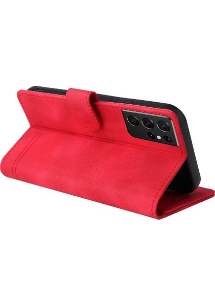 Samsung Galaxy S21 Için Flip Case Ultra Darbeye Deri Kılıf Kapak Çevirin (Yurt Dışından) fırsatları