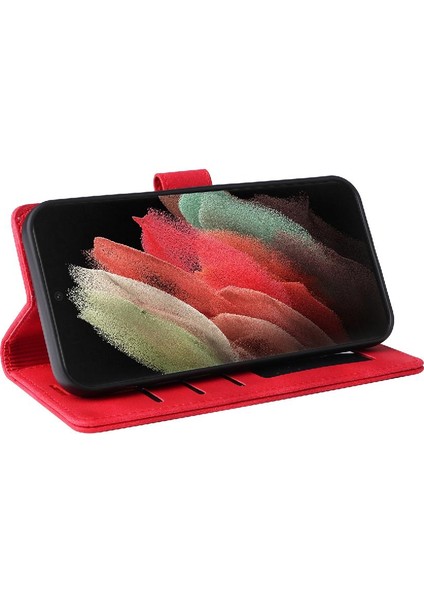 Samsung Galaxy S21 Için Flip Case Ultra Darbeye Deri Kılıf Kapak Çevirin (Yurt Dışından) indirimleri