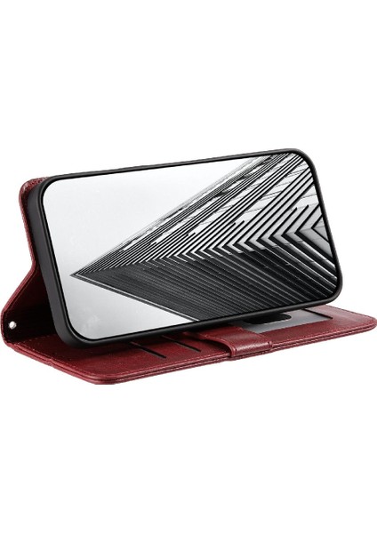 Xiaomi Redmi Not 12 Için Flip Case 4g Pu Deri Kickstand 6 Kart Yuvaları (Yurt Dışından)