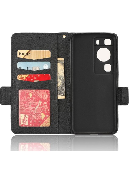 Huawei Için Kılıf P60/P60 Pro Pu Deri Yan Toka Kart Yuvaları Tutucu (Yurt Dışından) indirimleri