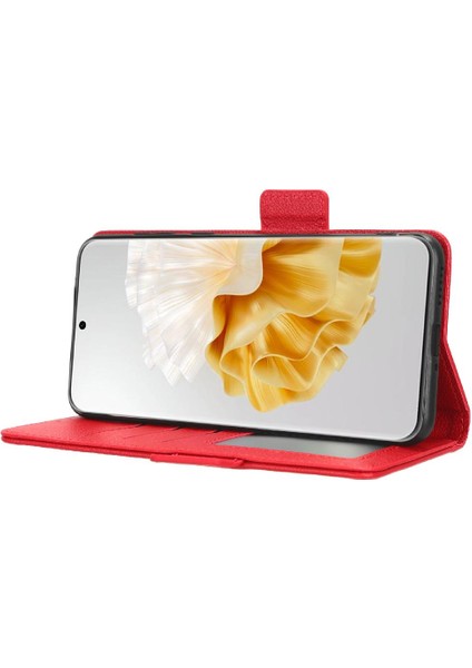 Huawei Için Kılıf P60/P60 Pro Pu Deri Yan Toka Kart Yuvaları Tutucu (Yurt Dışından) fırsatları