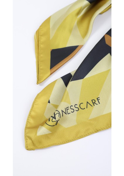 Desenli Hardal Saç Tokası modelleri