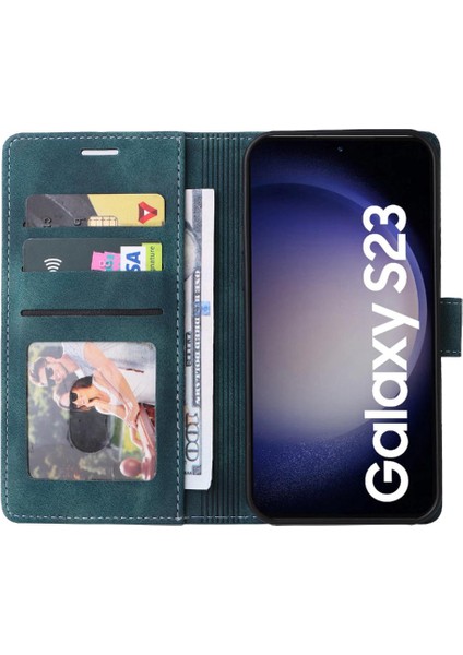 Samsung Galaxy S23 Artı Darbeye Kapak Çevirin Cüzdan Kılıf (Yurt Dışından)