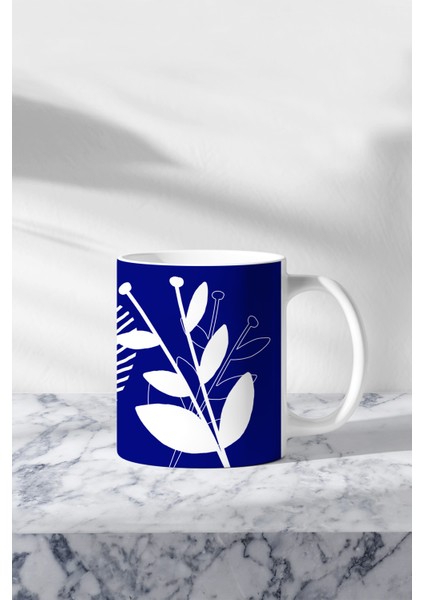 Blue Flower Çift Kupa Seti modelleri