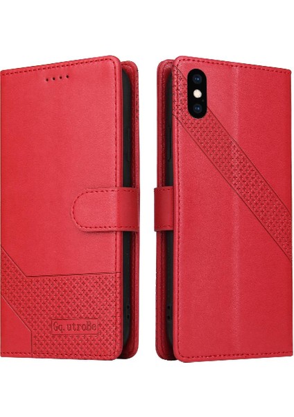 Iphone Xs Max Üç Kart Yuvaları Kickstand Premium Deri Için Flip Case (Yurt Dışından)