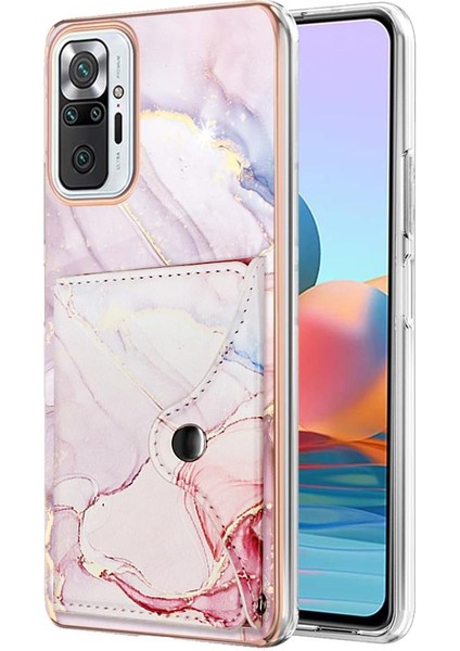 Xiaomi Redmi Not 10 Pro/pro Max Kart Yuvaları Mermer Ince Cüzdan (Yurt Dışından)