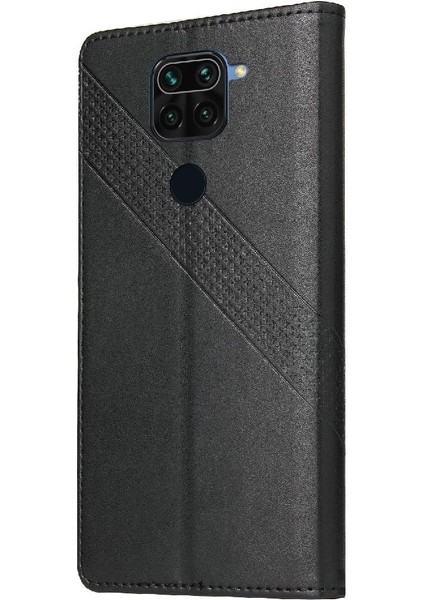 Xiaomi Redmi Not 9 Için Flip Case 4g Kickstand Darbeye 4 Köşe Üç (Yurt Dışından)