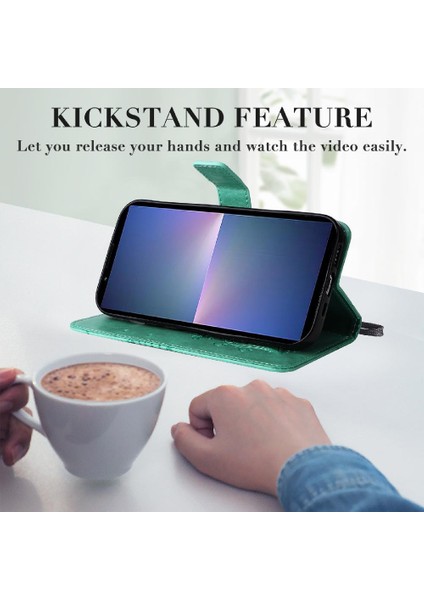 Sony Xperia 10 Vi Flip Kickstand Manyetik Kapak Pu Deri Kılıf ile (Yurt Dışından) indirimleri